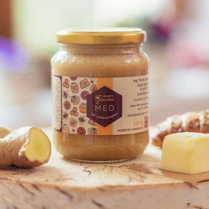 Med se zázvorem 500g