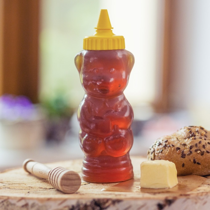 Medvídek velký s lesním medem 400g