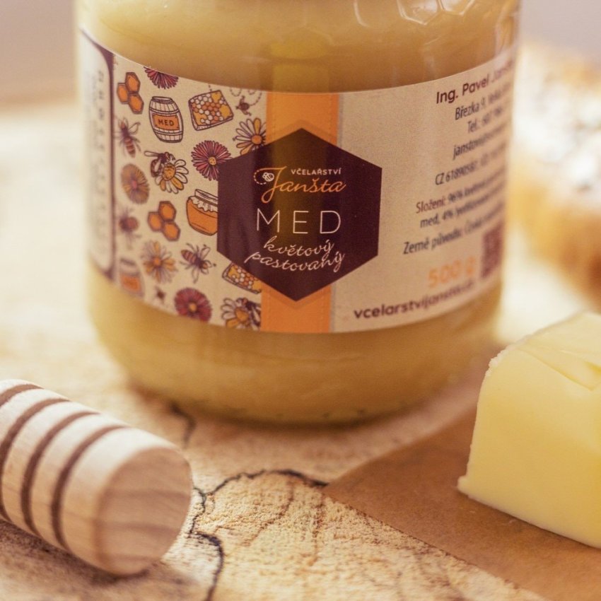 Med pastovaný 500g