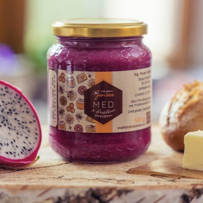 Med s dračím ovocem 500g