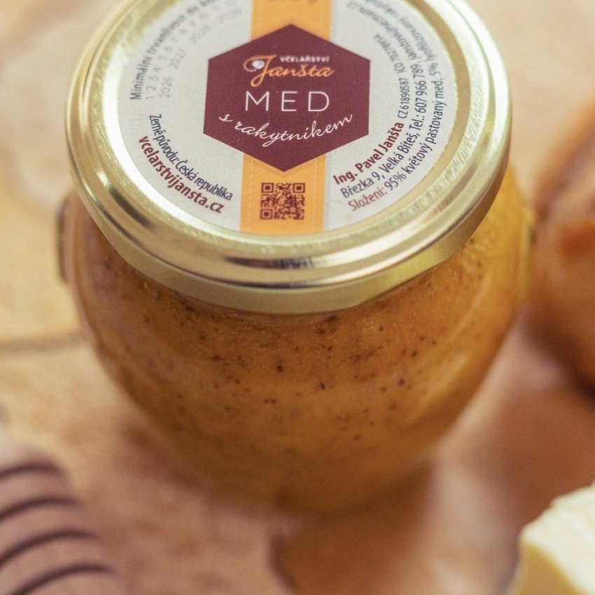 Med s rakytníkem 250g